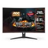 AOC - AOC C32G2ZE-P 31.5" FHD VA Curved Gaming Monitor 1920x1080 16:9 0.5ms 240Hz FreeSync 2xHDMI 1xDP VESA Tilt 3 Year