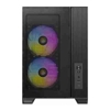 Computer / PC Cases - Antec Flux M MicroATX/ITX TG side 5 slots 2x3.5"2x2.5" 6x120mm fans incl ARGB 360mm rad GPU405mm CPU175mm USB-C.