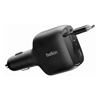 Phone & Tablet Car Chargers - Belkin BoostCharge Retractable Car Charger 75W
