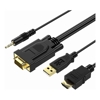Choetech HDMI Cables - Choetech HV-001 HDMI to VGA 1.8m
