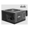 Internal Power Supply (PSU) - MSI MAG A850GN PCIE5 850W Up to 90% (80 Plus Gold) ATX Power Supply Unit PFC 100~240 VAC 850W 47-63Hz PCI-E SATA(LS)