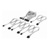 Corsair PSU Cables & Accessories - Corsair For Corsair PSU Elite Premium Individually Sleeved Type-4 PSU Cables Starter Kit White