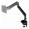 HumanScale Brackets & Mounting - HumanScale M2 Single Monitor Arm Desk Clamp Mount Ergonomic ALL BLACK (Refurbished)