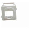 Cable Management & Installation - 4Cabling RJ45 Keystone to Australian Style Bezel |10 Pack White