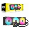 Corsair Water Cooling - Corsair iCUE LINK TITAN 420 RX RGB AIO Liquid CPU Cooler Black: 94.7 CFM 1700 RPM Aluminum Radiator Copper Cold Plate