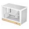 Computer / PC Cases - Deepcool CH260 Wood White High Airflow Compact Micro-ATX Wood Grain Case.USB3.0x2Gen2 Type-C x1Audio/Micx1