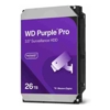 3.5 SATA Hard Drives (HDDs) - WD Western Digital WD Purple Pro 26TB 3.5" Surveillance HDD 7200RPM 512MB SATA 287MB/s 7200 RPM 512MB 5yrs warranty