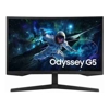 Monitors - Samsung Odyssey G55C 27" QHD Curved Gaming Monitor 2560 x 144 165Hz16:9 1000R 1ms VA AMD FreeSync HDR10 DisplayPort
