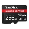 SanDisk SD / SDHC Cards - SanDisk 256GB microSD Express Card 880mb/s PCIe Gen 3 SDSQXFN-256G-GN4NN