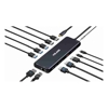 Docks & Port Replicators - Volans VL-UCH2P(V2) Aluminum 13-in-1 Triple Display USB-C Hub with 100W PD ABS dock with 2 HDMI2.0 (4K@60/30Hz) DP1.4