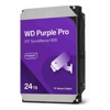WD 3.5 SATA Hard Drives (HDDs) - WD Western Digital WD 24TB Purple Pro Surveillance 3.5" Hard Drive SATA3 7200RPM 512MB Cache 64x Camera Support 5y