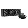 Water Cooling - Deepcool SPARTACUS 420 Fully Customisable 6th Gen Liquid Cooler Thick Tracking Balancing Fans 3.4" IPS LCD