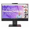 Monitors - Lenovo ThinkVision T24-4V 23.8in IPS 1920x1080 1x HDMI 1.4 1x DP 1.2 1x VGA Cam Mic Spk Tilt Swivel Pivot Height Adj