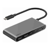 Belkin - Belkin 5-Port USB-C Hub with Dual USB-C Ports