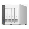 NAS Accessories - Qnap 4-BAY NAS (NO DISK) ARM QC 2.0GHz 4GB GbE(1)2.5GbE(1)USB TWR 2YR WTY