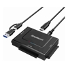 3.5 Desktop External Hard Drive Enclosures - Simplecom SA492C SuperSpeed USB to 2.5" 3.5" & 5.25" SATA/IDE Adapter with Power Supply