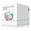 CPU Heatsinks & Fans - Deepcool AG620 ARGB G2 WH Dual-Tower CPU Cooler 2x 120mm Fan 6 Copper Heat Pipes Intel