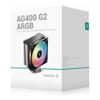 CPU Heatsinks & Fans - Deepcool AG400 ARGB G2 Superior Performance 4 Heatpipe Single Tower CPU Cooler