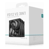 Case Fans - Deepcool FD12 V2 3IN1  120mm  Performance Integral Blade Silent Ring Case Fans 4-pin PWM 500~2500 RPM Hydro Bearing