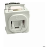 Cable Management & Installation - 4Cabling RJ45 Keystone to Australian Style Bezel |10 Pack White