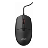 Wired Desktop Mice - AOC MS130B/LA Wired Office Mouse USB Optical 3-Button Black
