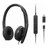 Headsets - Lenovo Lenovo Wired ANC Headset Gen 2 Lightweight USB-C  to USB-A ctive noise cancelling with EPOS BrainAdapt and