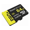 - Team Group PRO+ 64GB Micro SDXC UHS-I U3 A2 V30 Memory Card