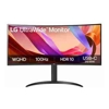 LG Monitors - LG 34' UltraWide 100Hz WQHD Curved (1800R) Monitor 3440x1440 3-side Virtually Borderless Design sRGB 99% HDR10 USB-C