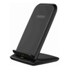 Choetech - Choetech T555-F 15W Fast Wireless Dual Coils Charger Stand Qi for iPhone/Samsung Black