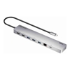 Docks & Port Replicators - Aten 11-in-1 USB-C Multiport Dock with Power Pass-Through 2x HDMI 2x USB-C (1 for power delivery  1 for data