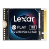 Lexar Solid State Drives (SSDs) - Lexar LNMPLAY001T-RNNNG Internal SSD Play 1TB M.2 2230 PCIe Gen 4x4 NVMe SSD up to 5200MB/s read 4700MB/s write 5 year