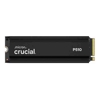 Micron Solid State Drives (SSDs) - Micron Crucial P510 2TB Gen5 2280 NVMe M.2 SSD Heatsink 10000 / 8700 MB/s R/W 1200TBW 1.4M IOPS 1.5M hrs MTTF