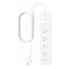 Belkin Powerboards - Belkin SurgePlus 4-Outlet Surge Protector With Dual USB-C Port(30W) -White(SRB005AU2M)Heavy Duty 2M Power Cord525