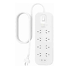 Belkin Powerboards - Belkin Surge Pro 8-Outlet Surge Protector With Dual USB-C Ports (SRB004AU2M) Heavy Duty 2M Power Cord 900 Joules $70000