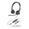 Headsets - HP POLY BLACKWIRE 3325 STEREO MIC ROSOFT TEAMS CERTIFIED USB-C H EADSET 3.5MM PLUG USB-C/A