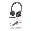 HP - HP POLY BLACKWIRE 8225 STEREO MIC ROSOFT TEAMS CERTIFIED USB-C H EADSET USB-C/A ADAPTER