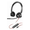 HP - HP POLY BLACKWIRE 3320 STEREO USB -C HEADSET USB-C/A ADAPTER