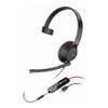 HP - HP POLY BLACKWIRE 5210 MONAURAL U SB-C HEADSET 3.5MM PLUG USB- C/A ADAPTER