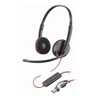 HP - HP POLY BLACKWIRE 3220 STEREO USB -A HEADSET