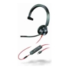 HP - HP POLY BLACKWIRE 3315 MONAURAL M ICROSOFT TEAMS CERTIFIED USB-C HEADSET 3.5MM PLUG USB-C/A