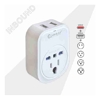 Generic Powerboards - Sansai USB Travel Adaptor USB A + C 2xUSB Charging Outlets 100-240VAC 10A 2400W Compatible with plugs from many