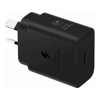 Samsung Home & Wall Chargers - Samsung 25W GaN USB-C Fast Wall Charger Black(EP-T2510NBEGAU) 1x USB-C Supports up to 25W Compact  Travel-Ready 1 Year