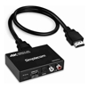 Video Adapters - Simplecom CM423v4 HDMI 2.0 Audio Extractor Dual-Mode with ARC/eARC Optical SPDIF 2RCA 3.5mm Stereo 4K@60Hz