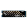 MSI - MSI SPATIUM M452 PCIe 4.0 NVMe M.2 500GB M.2 2280 PCIe Gen4x4 NVMe 1.4 3D NAND Phison E29T 3600/3100 MB/s 150TBW 5Y Wty