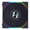 Lian Li Case Fans - Lian Li 12TLLCD1B UNI Fan TL LCD Size: 120mm PWM Airflow: 62CFM Noise: 27dBA ARGB Black 3 Year Warranty