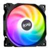 MSI - MSI VENTOR120ARGBPWM3C-BKCWW XPG Vento Black ARGB Case Fan 120mm 3 -pack 45.3 CFM 23 dBA 2 Year Warranty 