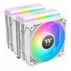 Thermaltake - Thermaltake CL-P139-CA12SW-A ASTRIA 600 ARGB Sync CPU Cooler Fan Size: 120mmx2 PWM: 500-1800 RPM Air Flow: 65CFM White