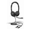 Jabra Conference Hardware - Jabra CORDED EVOLVE2 30 SE MS STEREO HEADSET USB-A/C