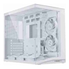 Lian Li Case Fans - Lian Li PC-O11DMIV2FW O11D MINI V2 Flow ATX Case Tempered Glass Drive Bays: 2x2.5" SSD or 2x3.5"HDD Expansion Slot: 5