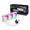 Antec - Antec Luna 360 ARGB White 360mm AIO 3x120mm ARGB PWM Fans 800-1800RPM 67.62CFM Intel LGA1700/1851 AMD AM4/AM5 2Y